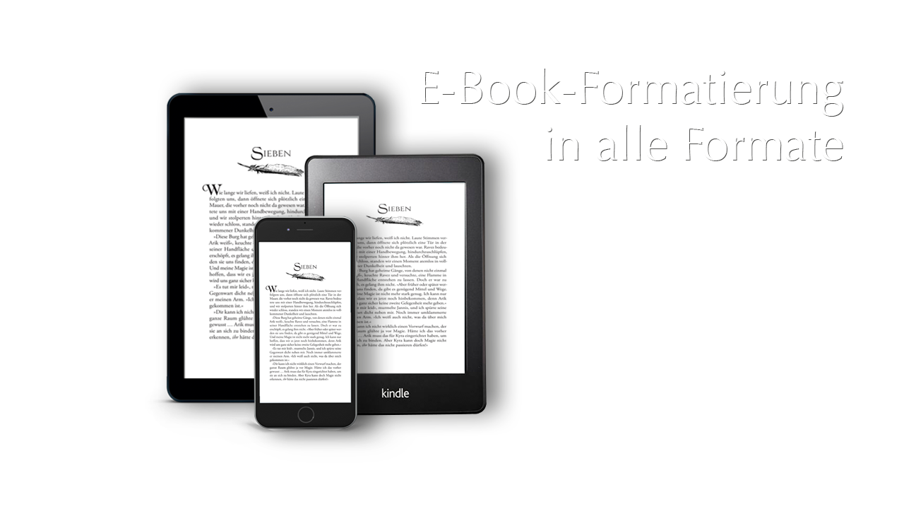 E-Book-Formatierung